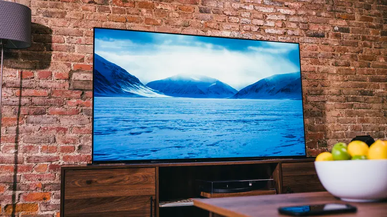 The Sony A90J displaying more 4K/HDR content