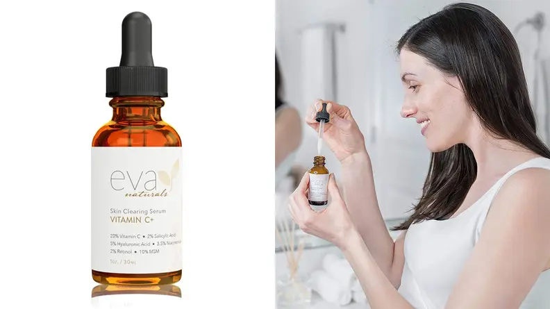 The Eva Naturals Vitamin C Serum Plus.