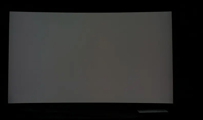 LG 65EG9600 uniformity break-in calibrated