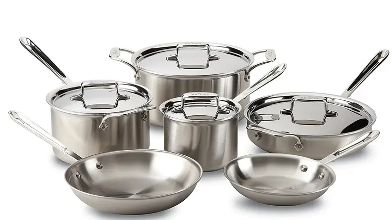 All-Clad BD005710-RD5 cook set
