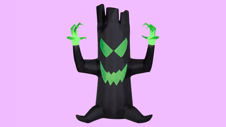 Lightshow Airblown Inflatable Halloween Micro Lights Spooky Tree