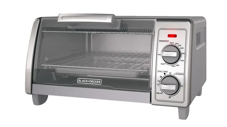 Black & Decker 2-Knob 4-Slice Toaster Oven