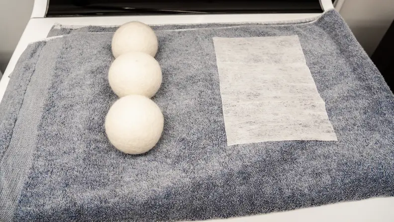 We pitted dryer balls against dryer sheets with some surprising results.