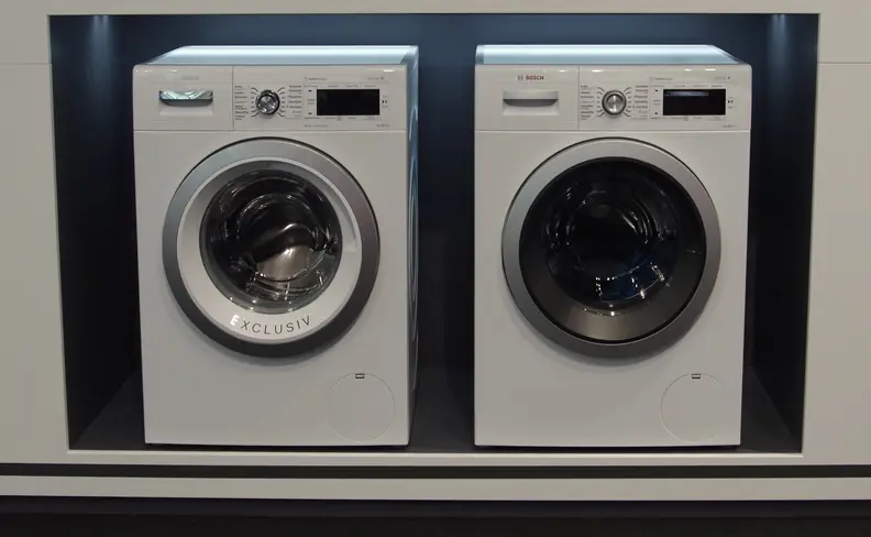 Bosch Active Oxygen washer from the front