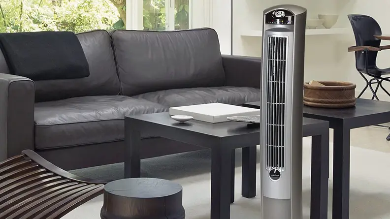 This powerful fan will help circulate cool air around your home.