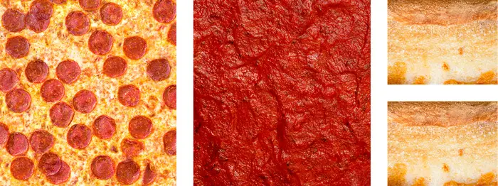 Pizza Bed fabrics