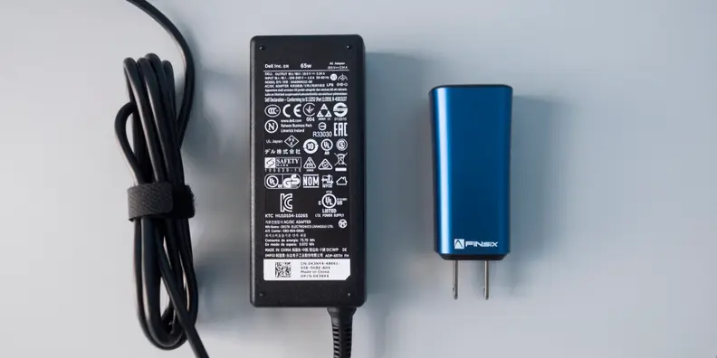 FINsix Dart vs Dell Charger 65W