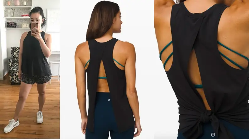 tie tank top