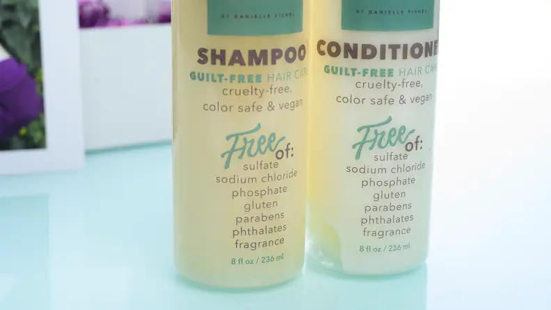 Shampoo close-up