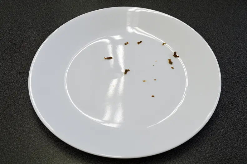 KitchenAid KDTE304DSS meat stains