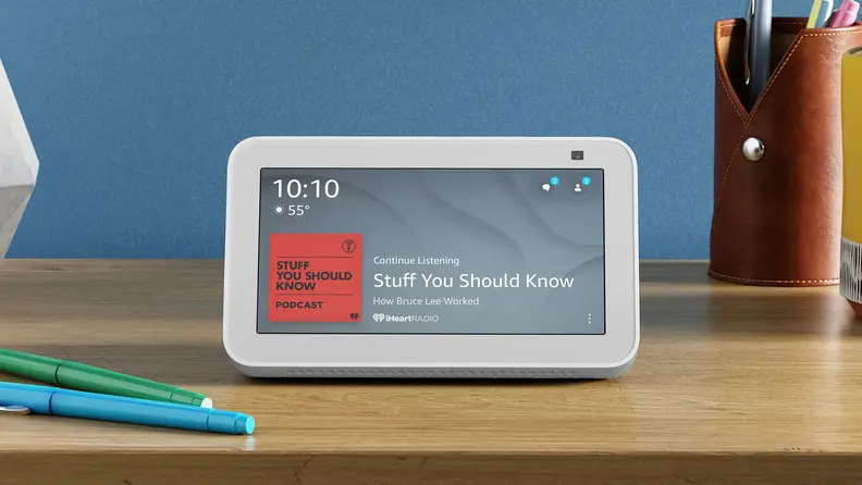 This Alexa-powered device makes video chatting easy.