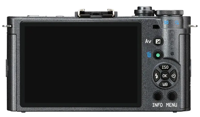 The Pentax Q-S1 is compact, but it includes quite a few physical controls on its back panel.