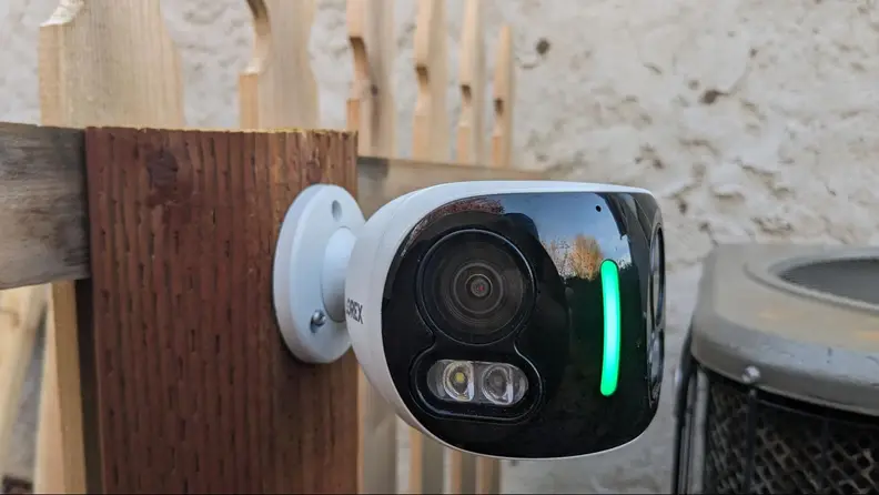 Lorex 4K Dual-Lens Wi-Fi Security Camera.