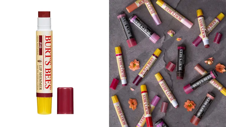 A photo of the Burts Bee’s Lip Shimmer.
