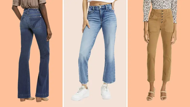 three pairs of pants