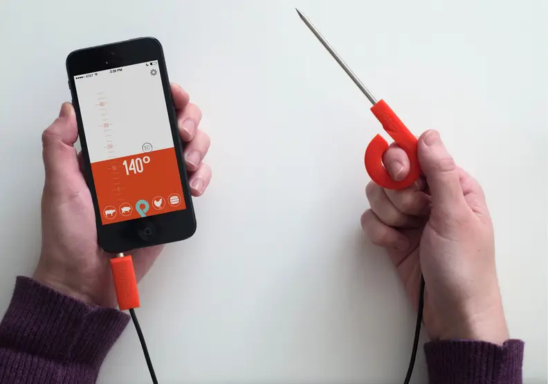 Ember Range thermometer and app