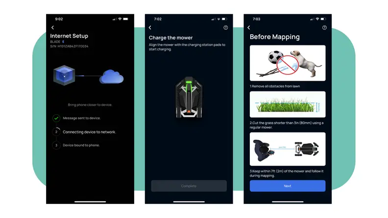 Screenshots of the settings page from the EcoFlow app.