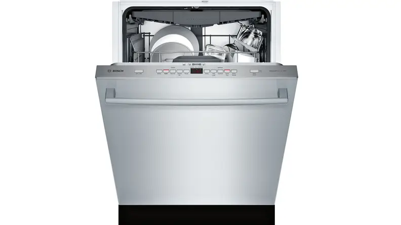 The Bosch SHSM63W55N on a white background