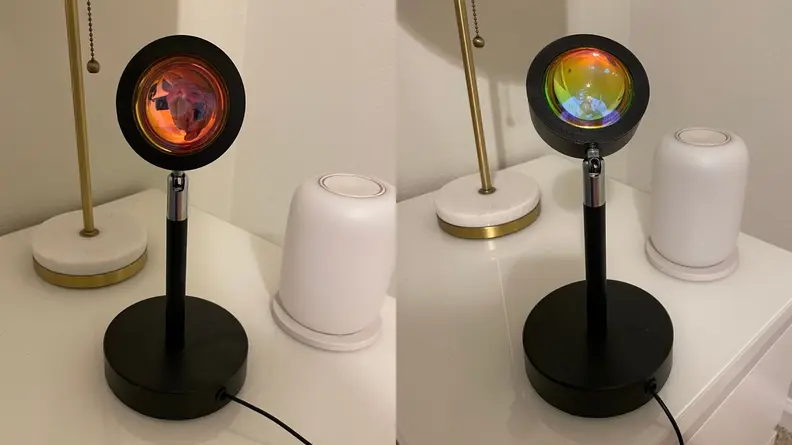 The Sunset Lamp Turned Off