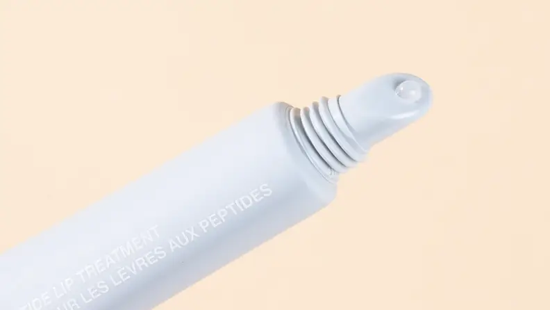 tube of squeezable lip product