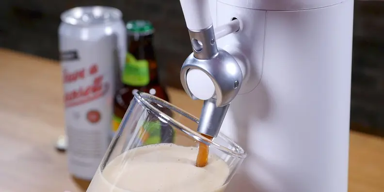 The Fizzics Waytap in use
