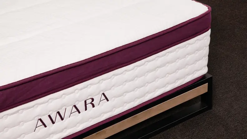 The front side of the Awara Premier mattress.