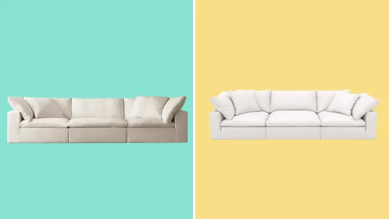 RH Cloud Sofa and Oren Ellis 3 Piece.
