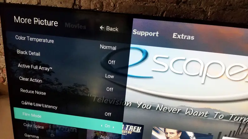 Check to see which TV picture settings are right for you.