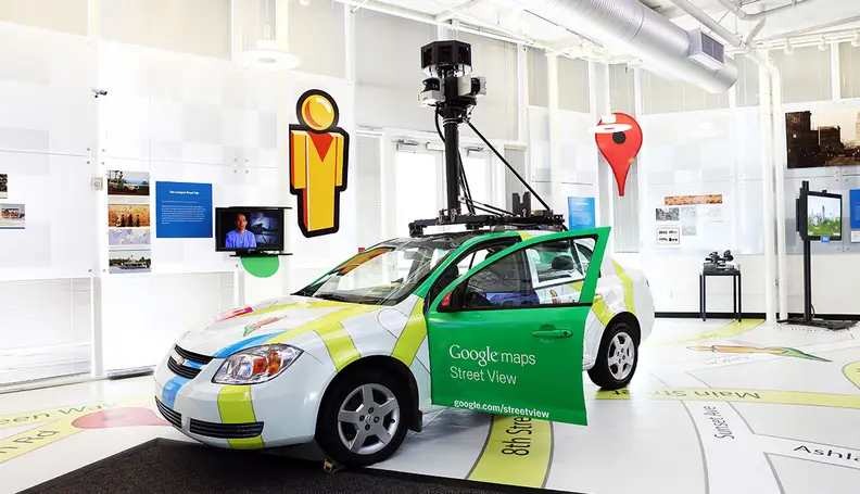 Google's Street View car