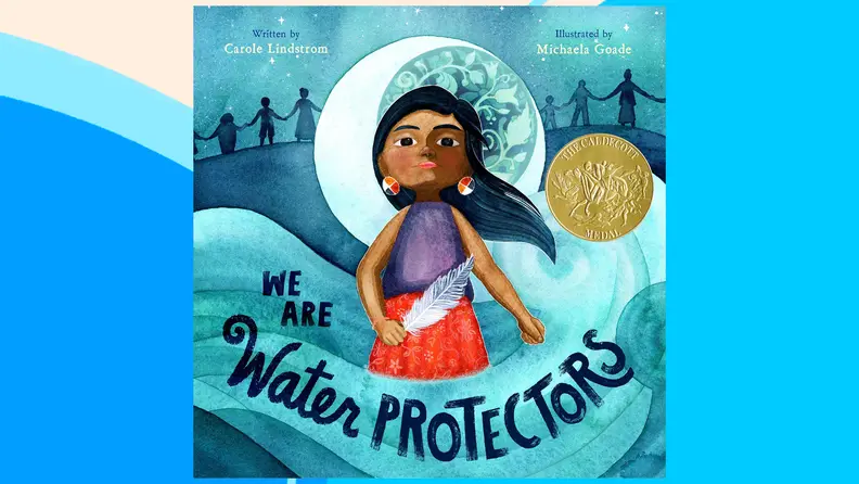 The cover of We Are Water Protectors.