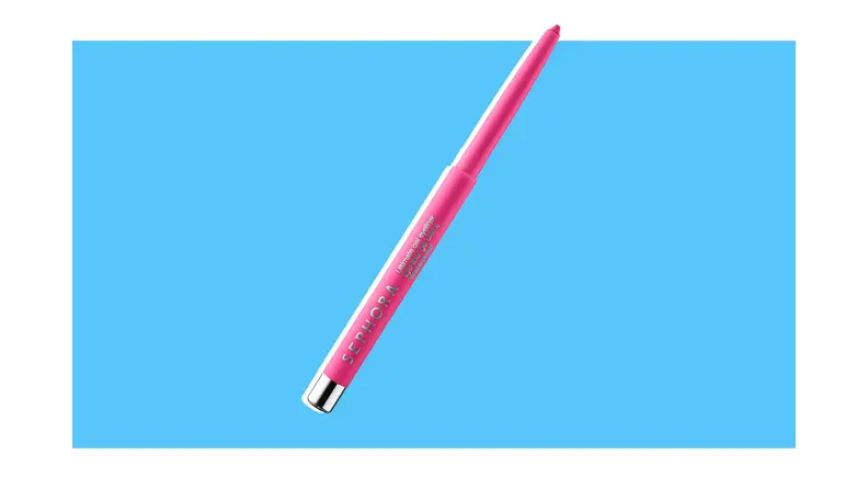 Sephora Collection Ultimate Gel Waterproof Eyeliner Pencil in Shimmer Fuschia shade.