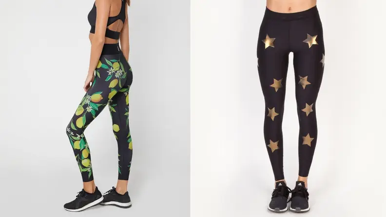 lemon and star Ultracor leggings