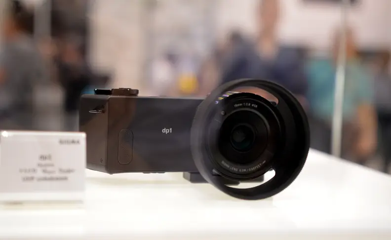 Sigma also makes cameras, including this funky Quattro design.