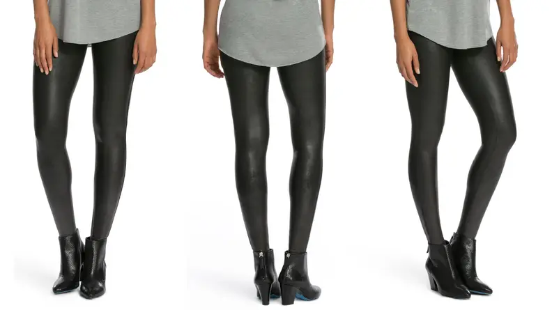 Spanx faux leather leggings
