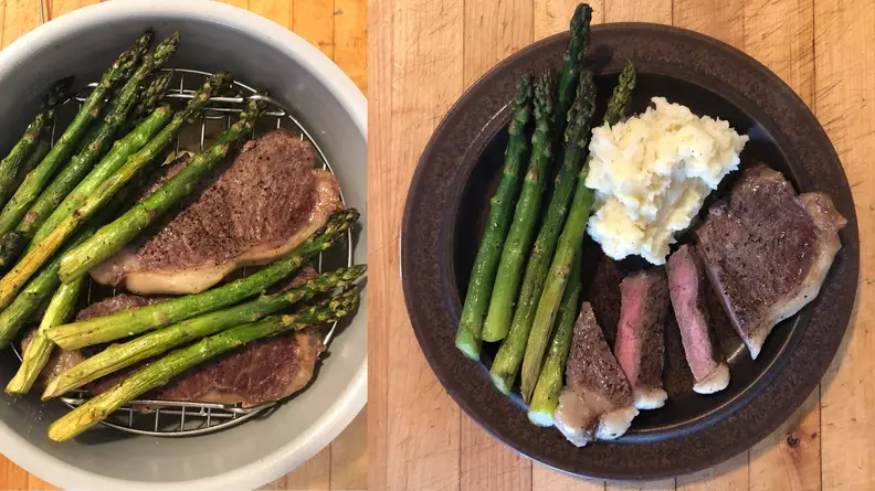 Ninja Foodi - Steak Dinner