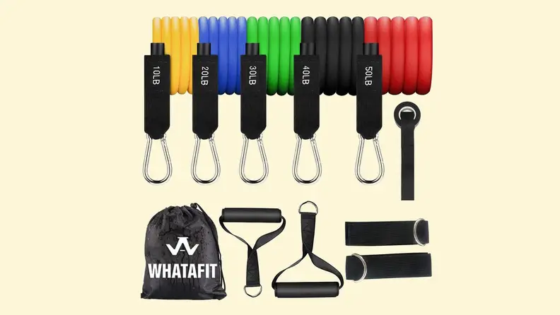 A set of resistance bands