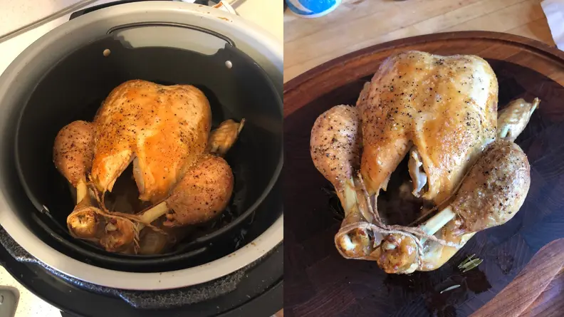 Ninja Foodi - Roasted Chicken by Tester