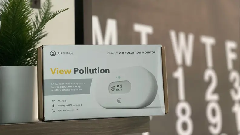 Airthings View Pollution Air Quality Monitor Review - Reviewed