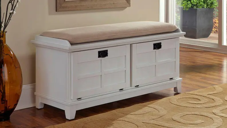 White Home Styles Dining Benc