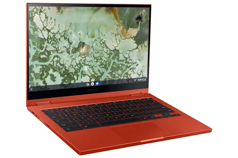 Front view of the laptop