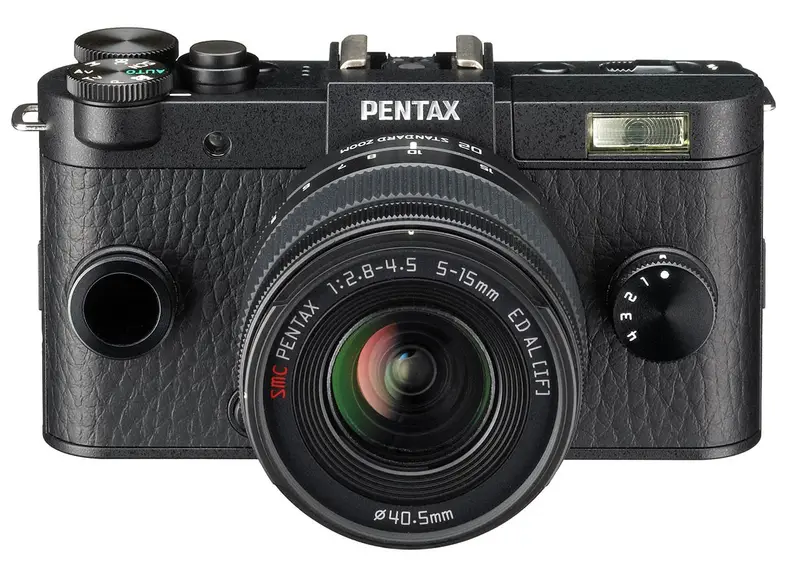 Ricoh has gone and updated the exterior design of the Q-S1, adding a second customizable dial to the front and shaving down the grip.