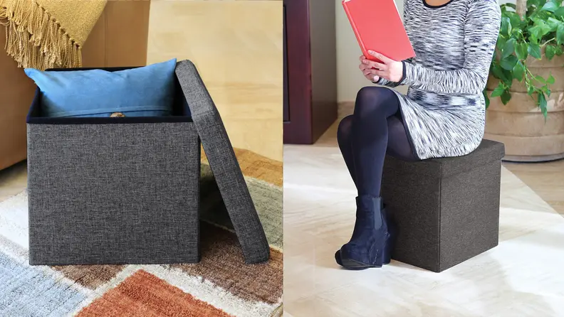 Storage Seat Footrest