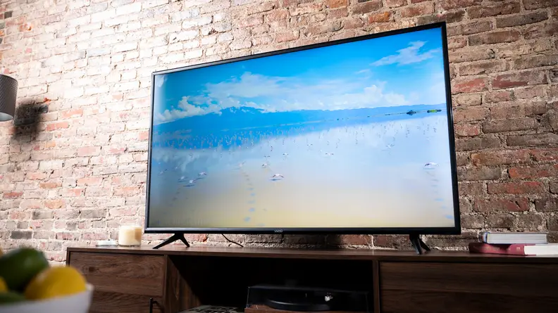 The 2021/2022 Vizio V-Series displaying 4K content in a living room setting