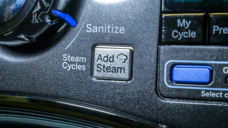 Steam is a feature typically only found on higher-end washers.