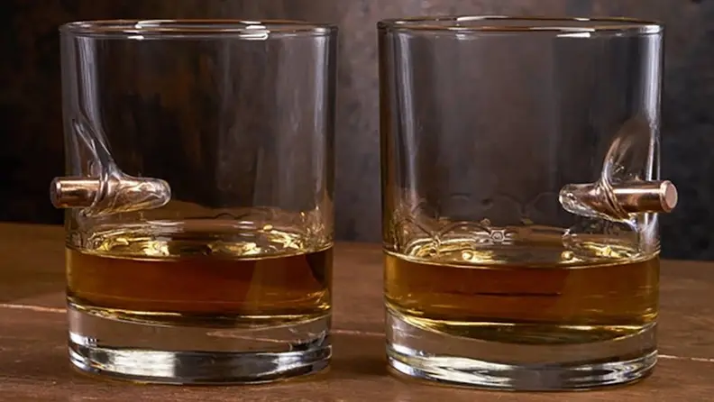 BenShot Bullet Rocks Glass