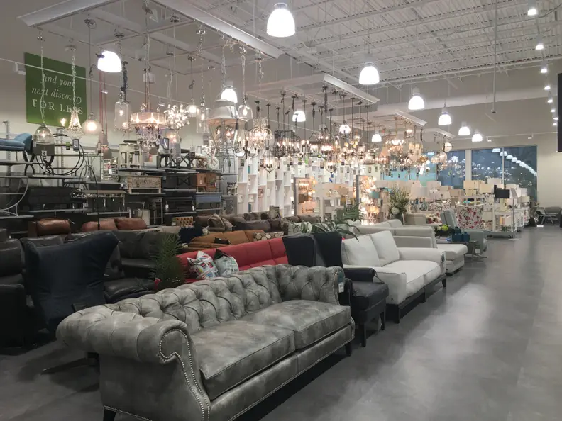 Tons of couches at Homesense