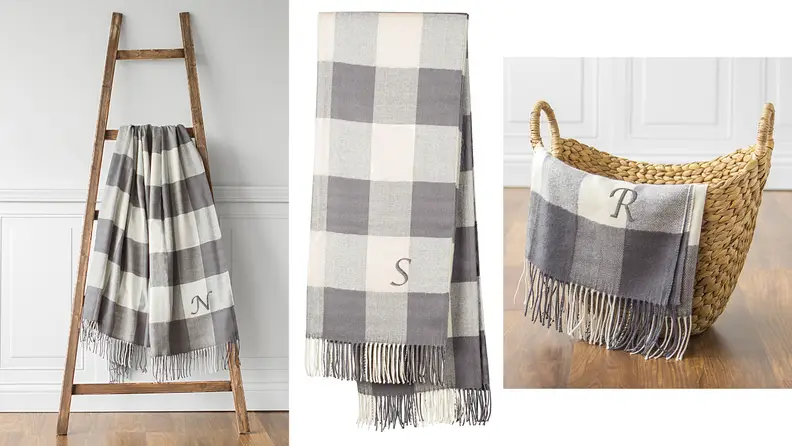 Nordstrom Monogrammed Blanket