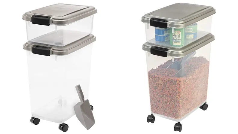 Iris 3-Piece Airtight Pet Food Container Combo