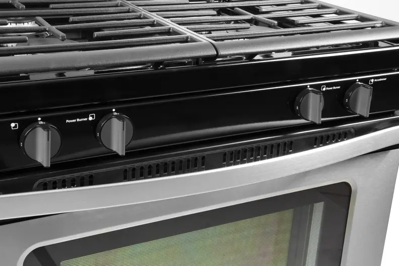 Rangetop control knobs