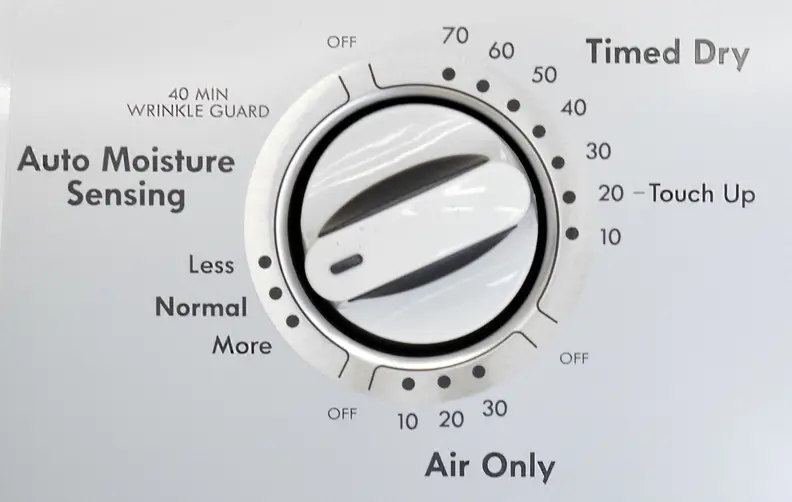 The Kenmore 62342's cycle list is very basic, making laundry a straightforward affair.